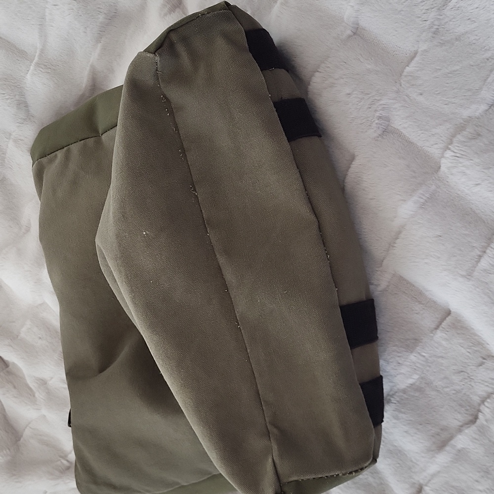 RARE🦄Mona B USA Straps & Buckles Canvas Tote-Canvas/Military Tents/Truck Tarps - Picture 6 of 14